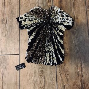 NWOT 90s Popcorn Fashion Shirt